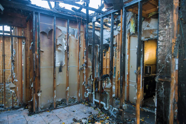 Professional Fire Damage Repair technician working in Malvern, PA